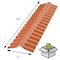 Suntop 4 Ft Red Brick Ridge Cap, 5PK 193384 - alternate 2